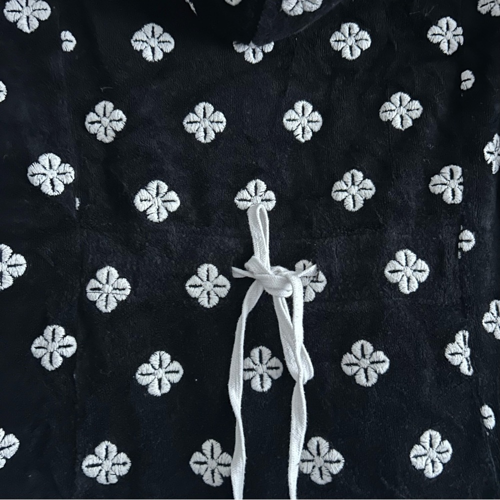 RARE Juicy Couture Y2K 2000s Floral Cotton Blend Drawstring Tracksuit. - Picture 11 of 12